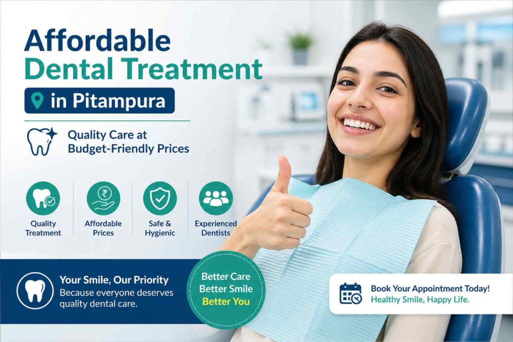 Affordable Dental Treatment in Pitampura