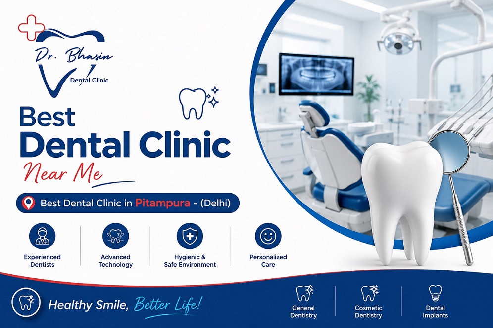 Best Dental Clinic Near Me – Pitampura (Delhi)