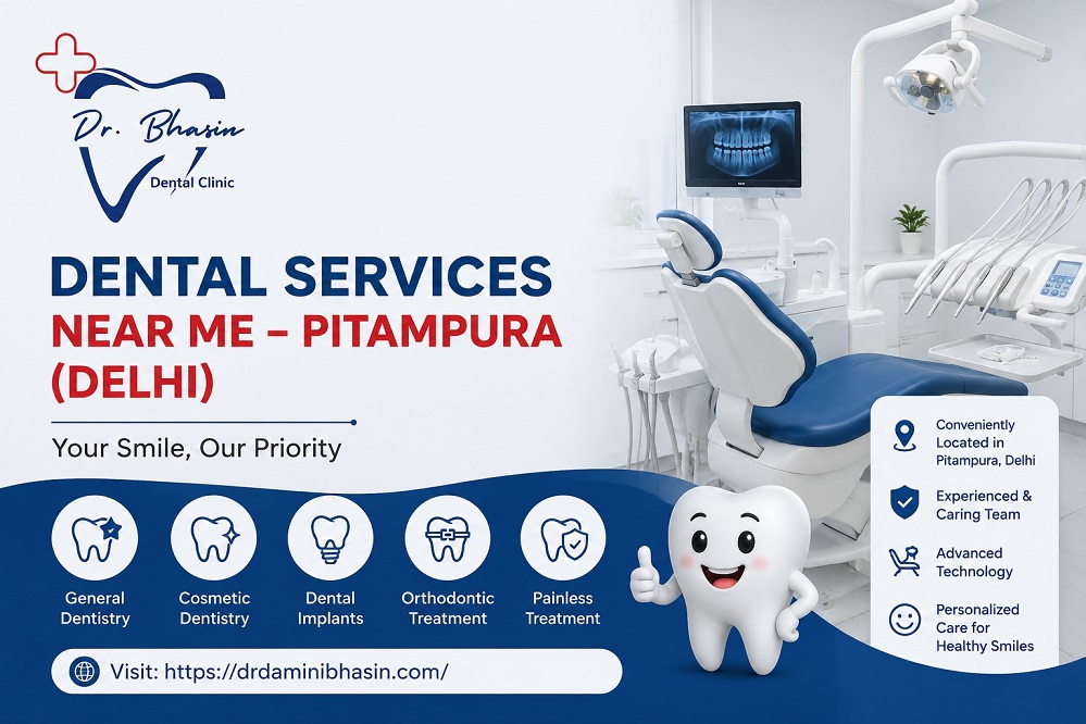 Dental Services Near Me – Pitampura (Delhi)